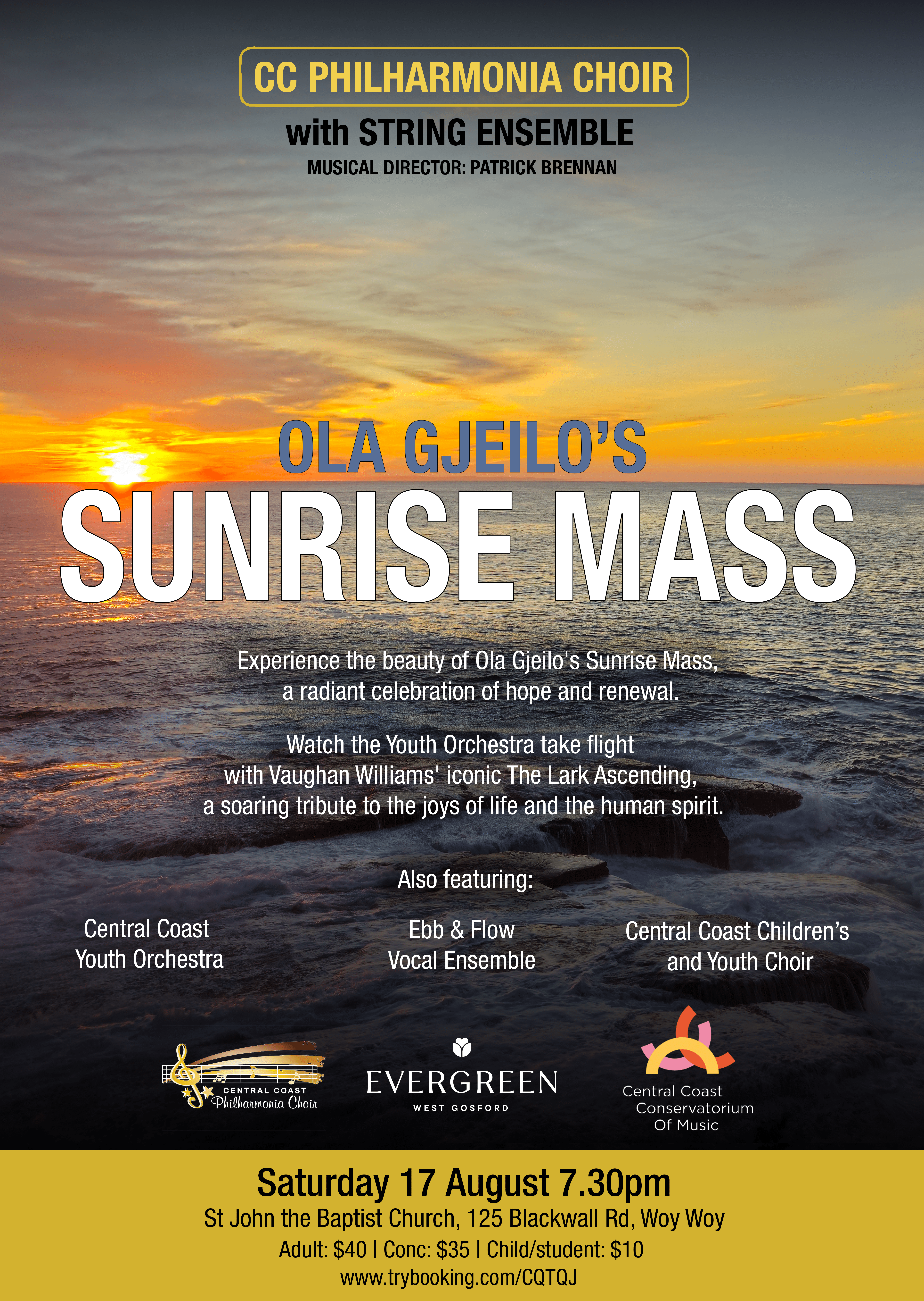 Sunrise Mass Poster